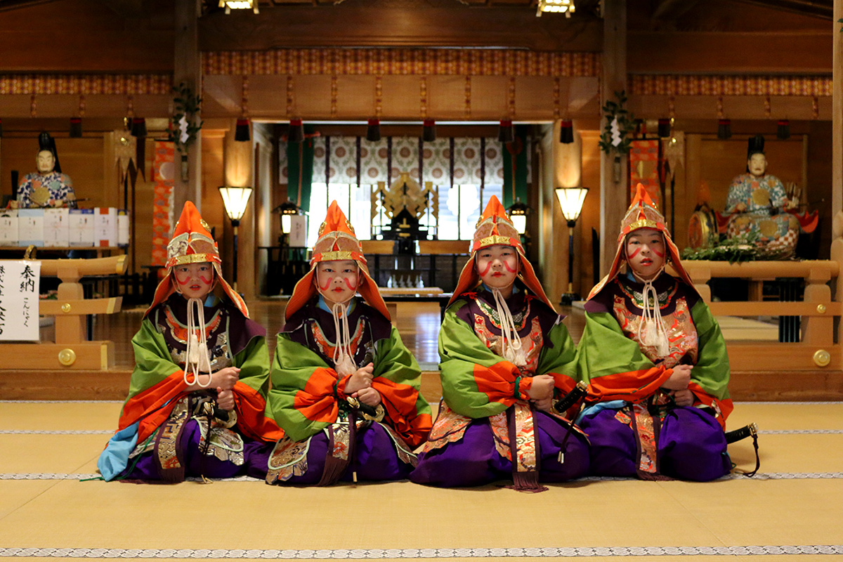 遠江国一宮小國神社古式舞楽