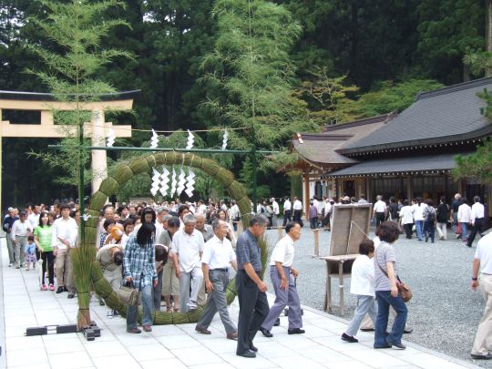 6月30日 午後3時 夏越大祓式 斎行