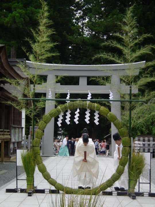 平成２７年６月３０日午後３時斎行 夏越大祓のご案内と大祓人形の授与について