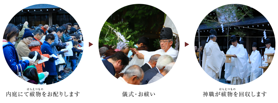 小國神社「大祓式」ご参列の方法