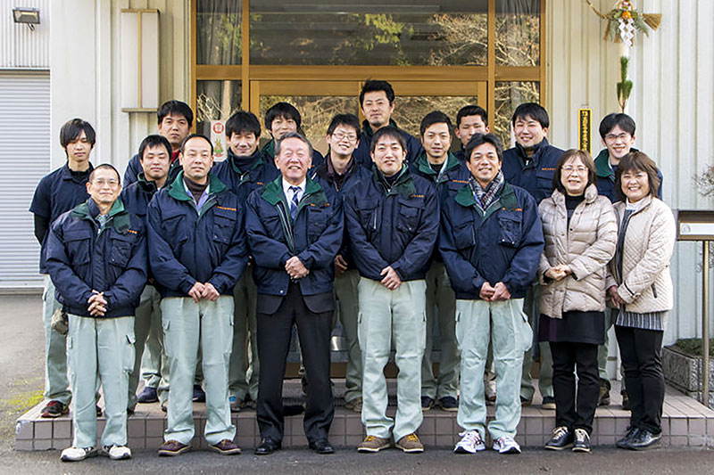 村上社寺工芸社の皆さん