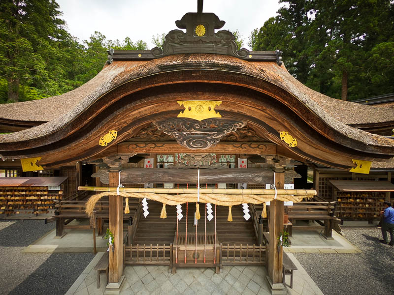 小國神社「拝殿」